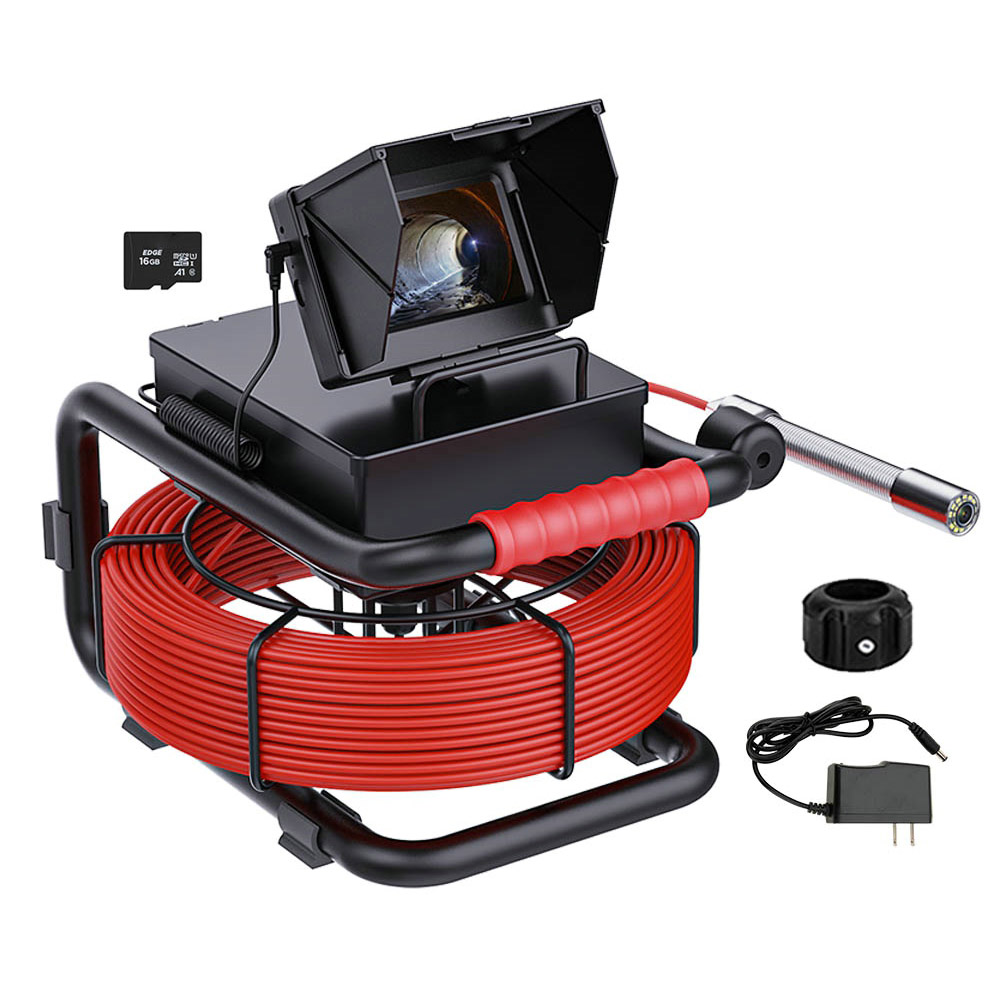 Endoscope Inspection Camera - Telecamera per Ispezione Tubi Fognari 30M,