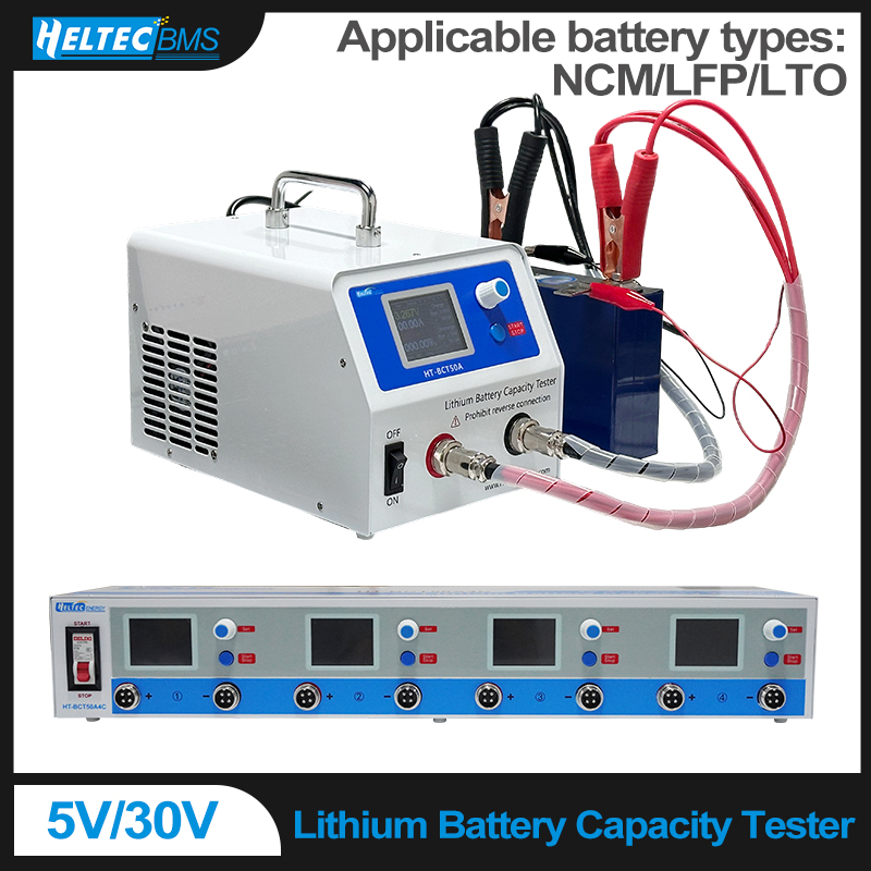 Battery Load Tester - Tester di capacità batteria Heltec 10A-50A