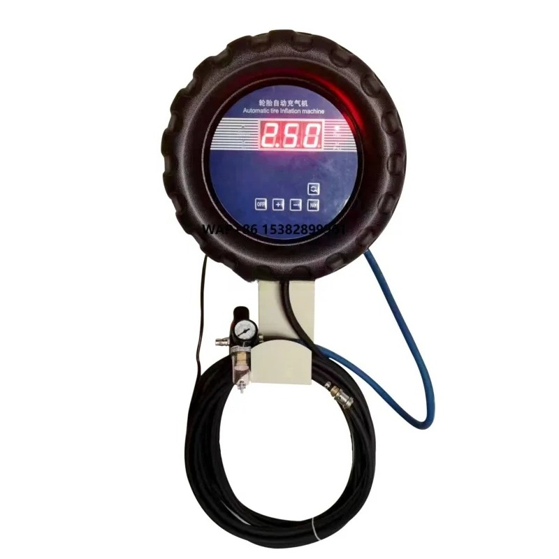 Auto Repair Shop In - Gonfiatore Automatico a Parete con Display