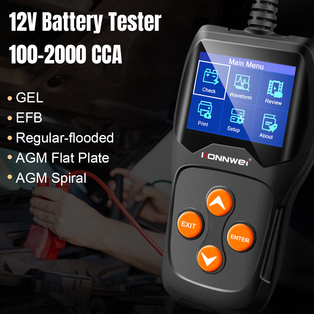KONNWEI KW600 Tester Professio - Battery Load Tester recensione e prezzo