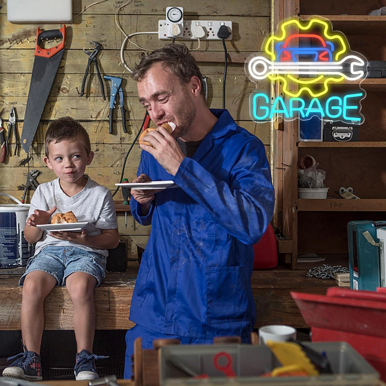 Insegna al Neon per Garage, Al - Auto Repair Shop In recensione e prezzo