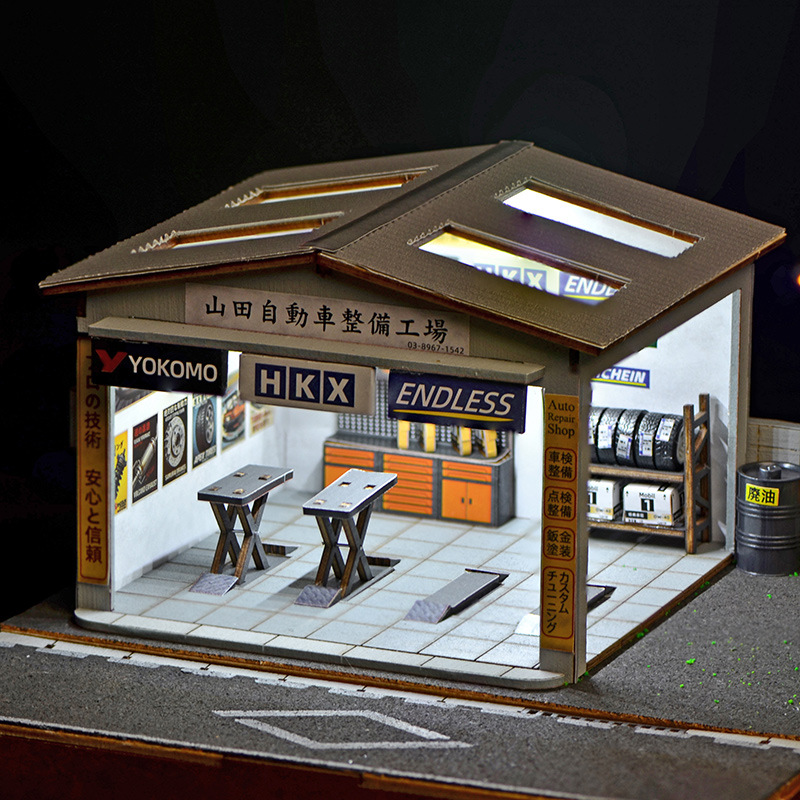 Kit Diorama Officina Auto in S - Auto Repair Shop In recensione e prezzo