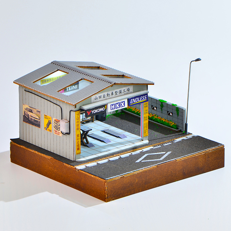Kit Diorama Officina Auto in S - Auto Repair Shop In recensione e prezzo