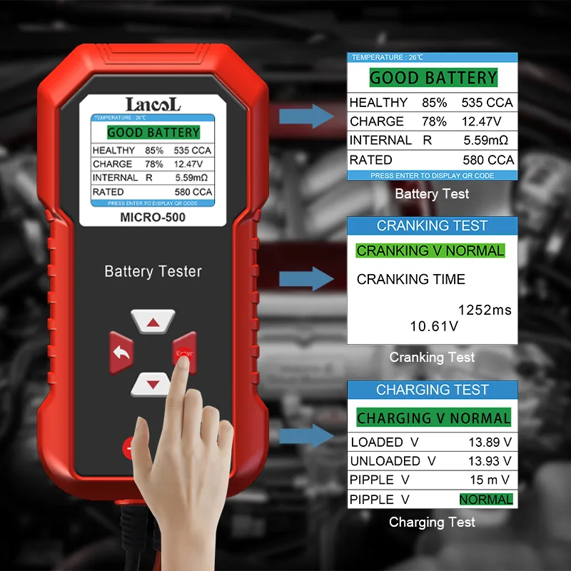 Lancol Micro 500 12V Tester ba - Battery Load Tester recensione e prezzo