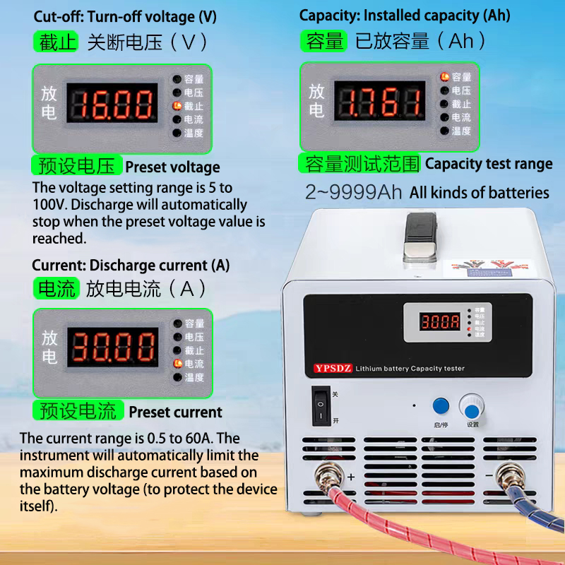 Tester di capacità della batte - Battery Load Tester recensione e prezzo